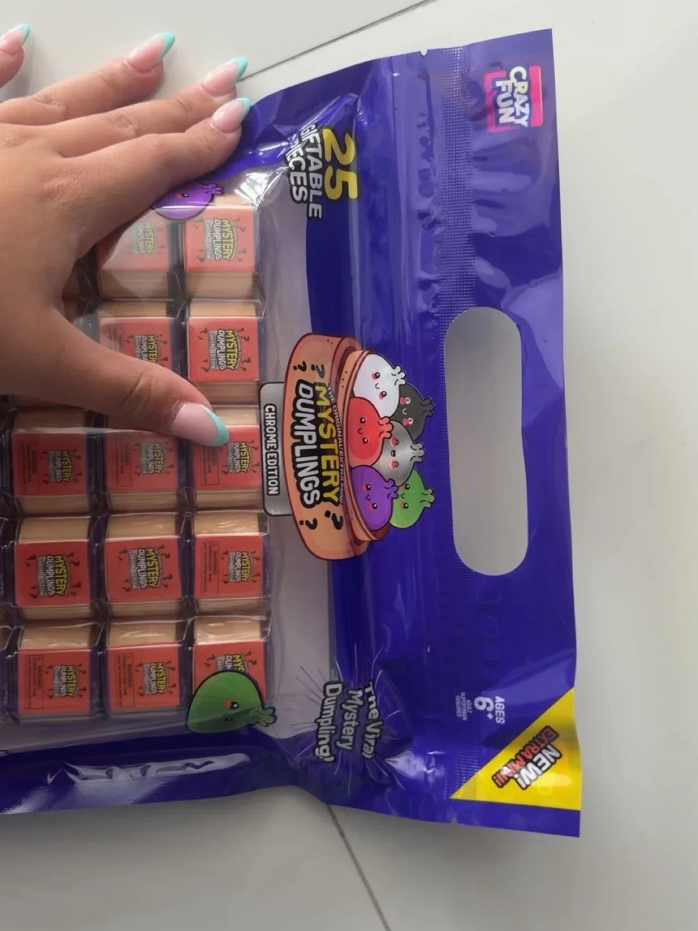 Mystery Dumplings Chrome Edition - Purple Packaging